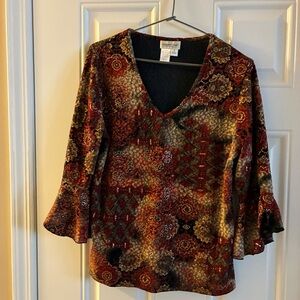 Coldwater Creek Woman’s Dressy Pullover Blouse